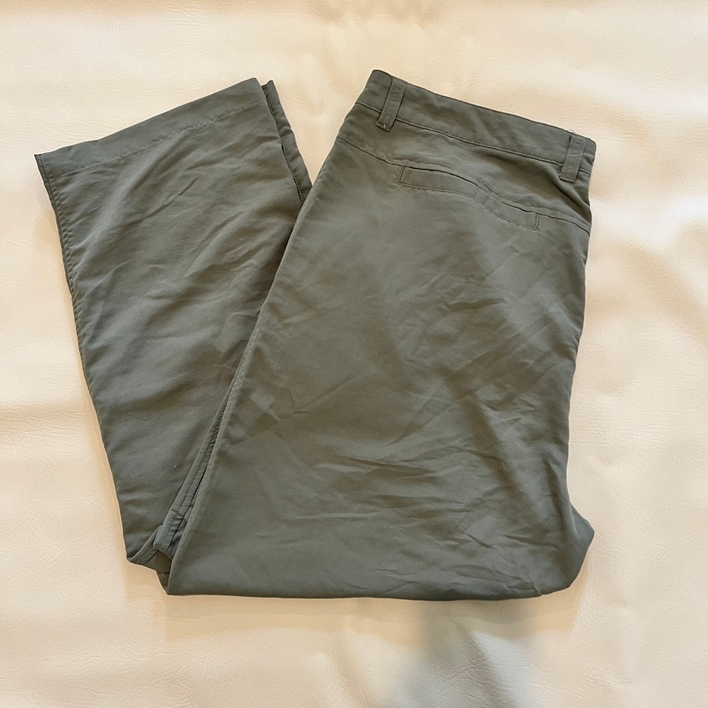 REI Co-op Sahara Convertible Hiking Pants Mens 40x32 Olive Green Outdoor